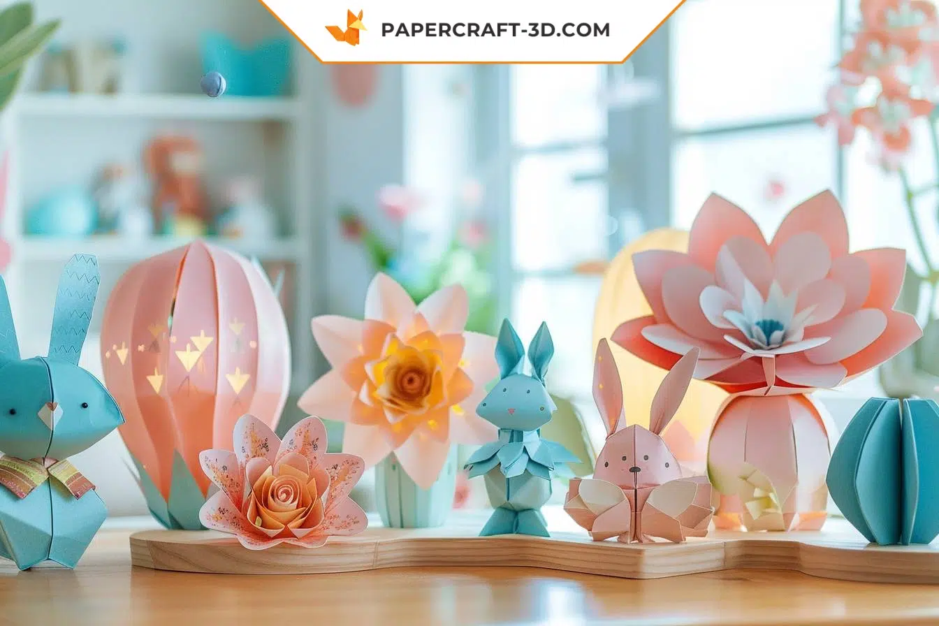 Créer des objets décoratifs en papier pour une touche artisanale dans son intérieur