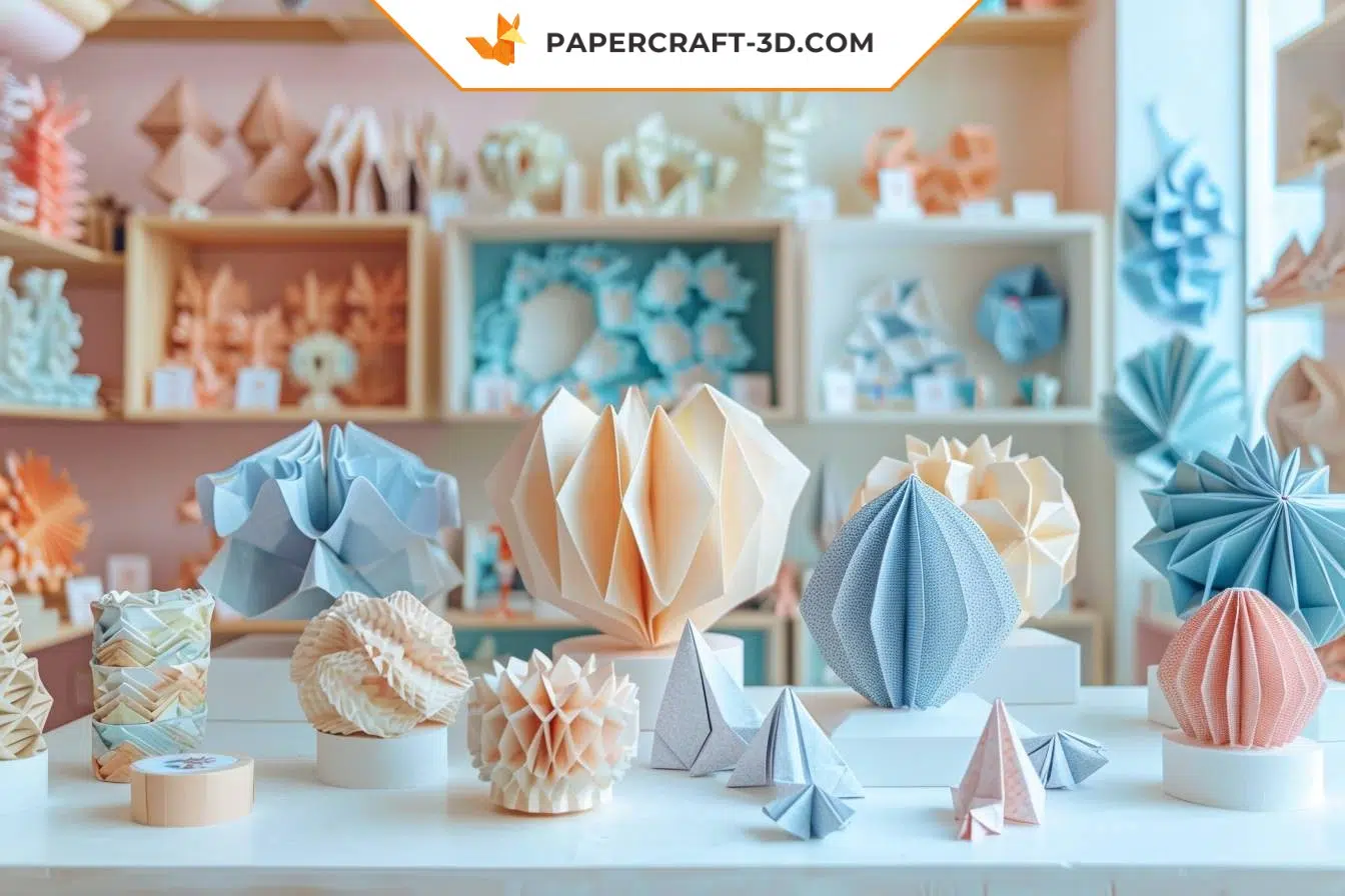 Descubra o nosso universo de origamis e papercraft 3D