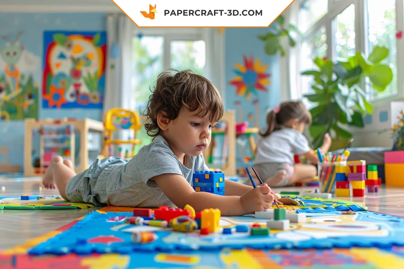The best creative activities for developing children’s motor skills