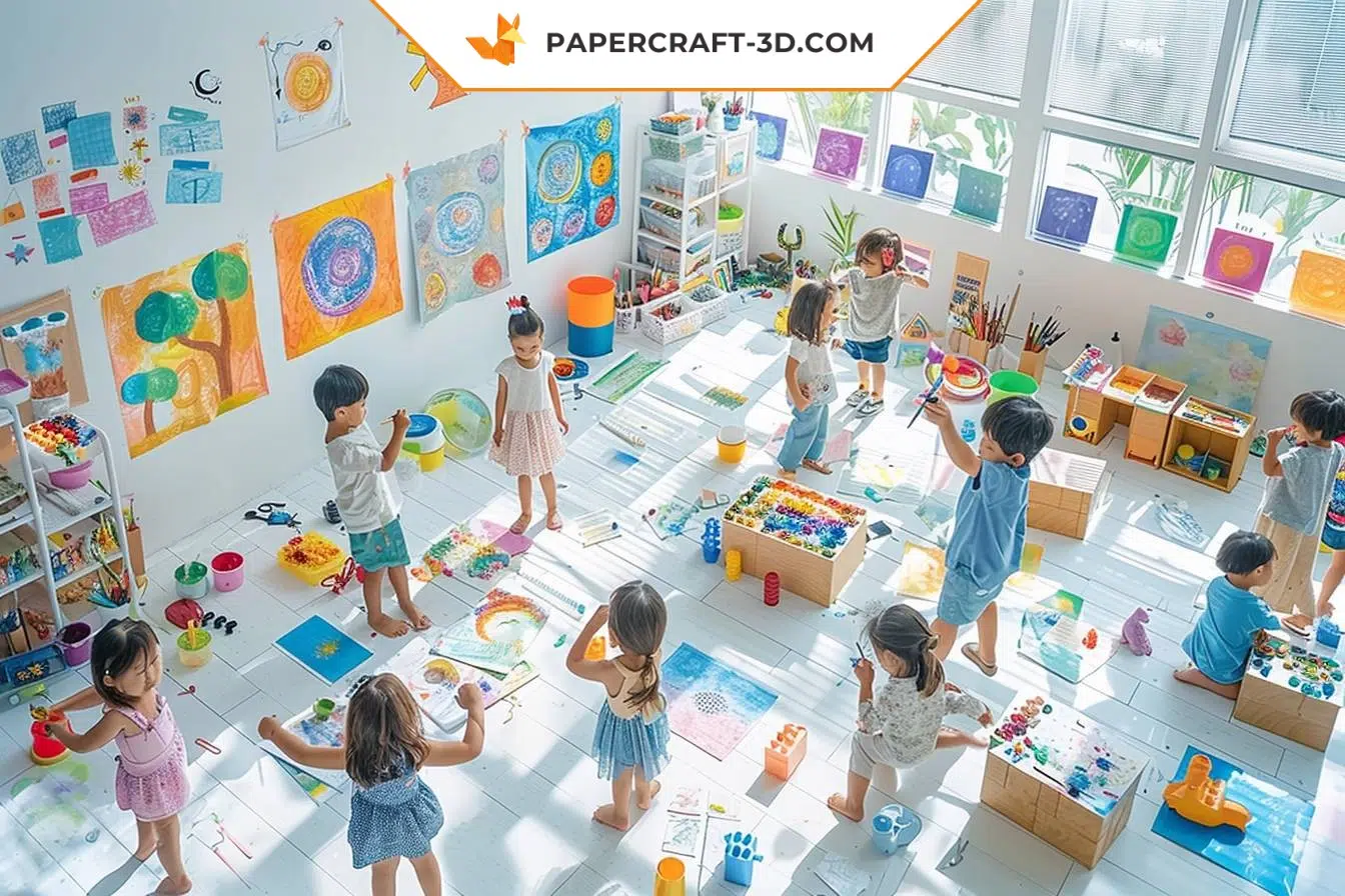 The best creative activities for developing motor skills