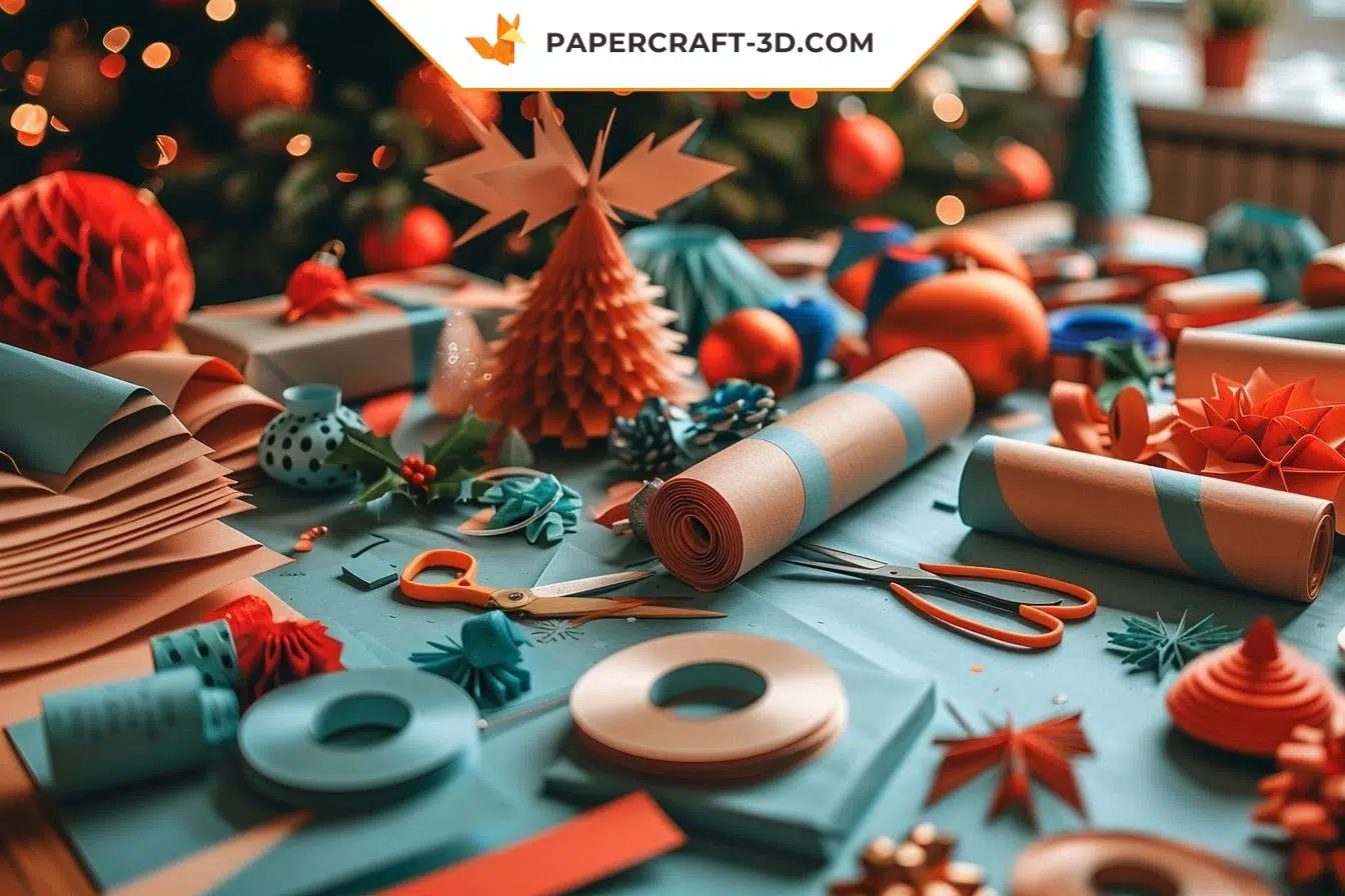 Where can I find more ideas and tutorials for paper decorations?