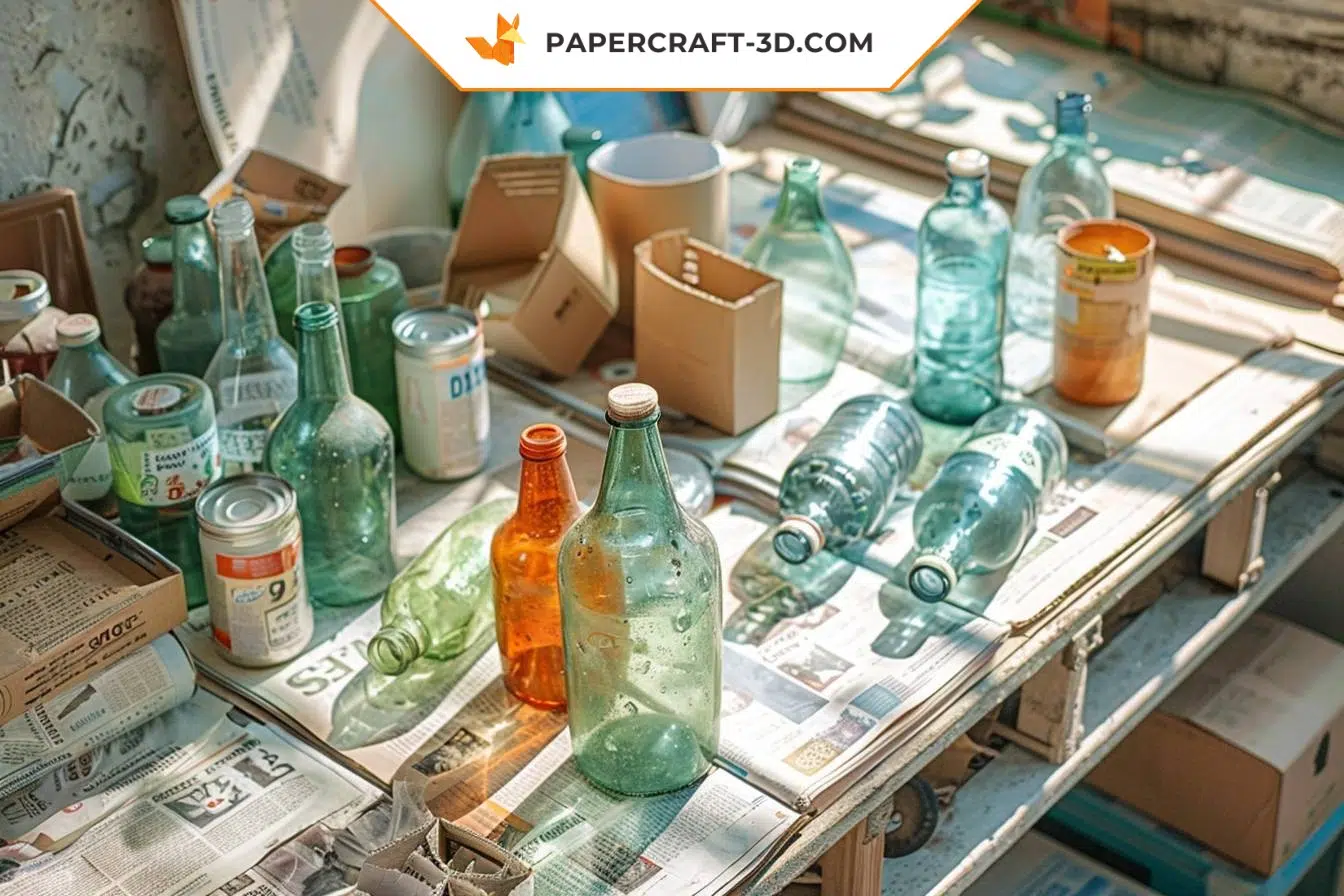 Onde posso encontrar materiais recicláveis para os meus projetos DIY?