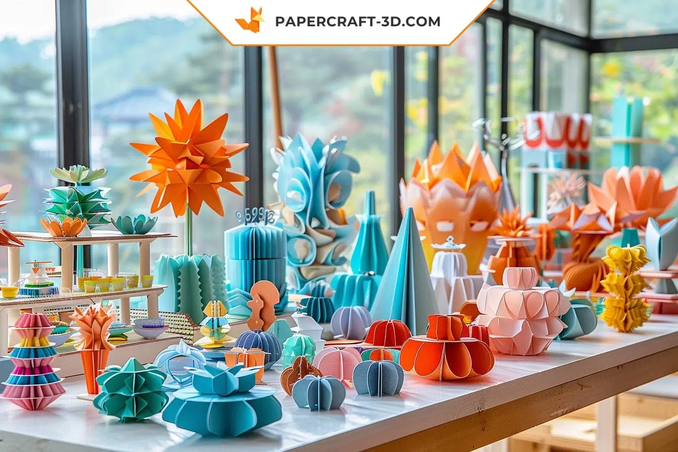 Wat zijn de voordelen van het gebruik van producten van Papercraft-3D.com voor mijn hobbyatelier?