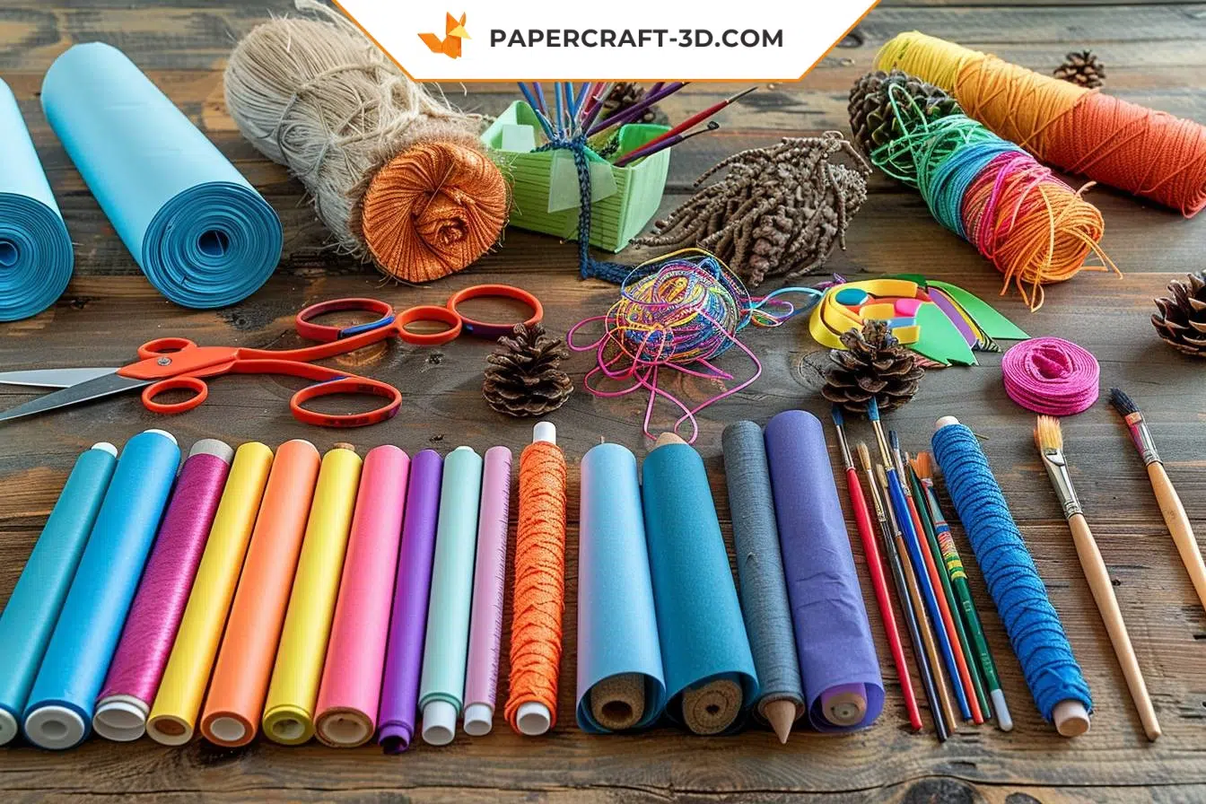 What materials are needed to create DIY decorations?