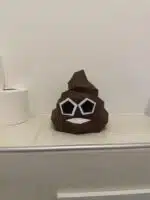 Papercraft de cocô divertido em origami 3D