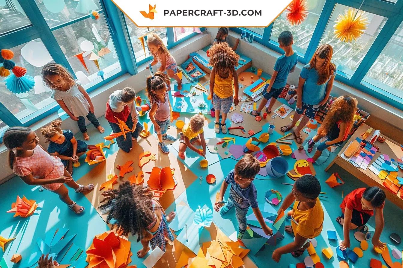 Creative paper activities: fun and original ideas for young and old alike