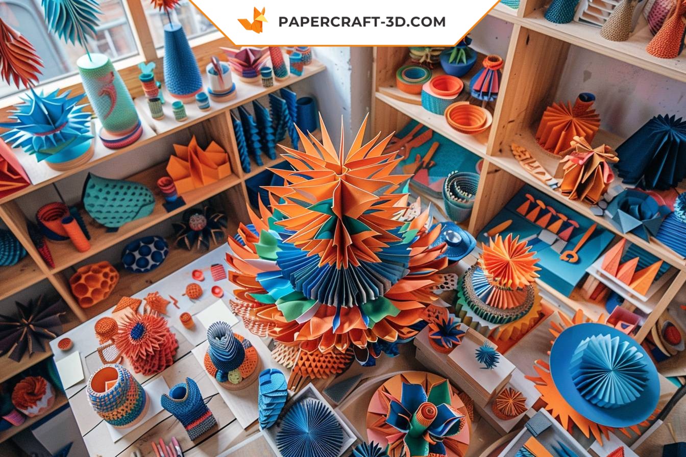 Advanced DIY: 3D paper decoration Advanced DIY: 3D paper decoration