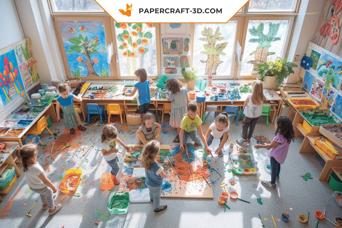 How long should a manual activity last for a child?