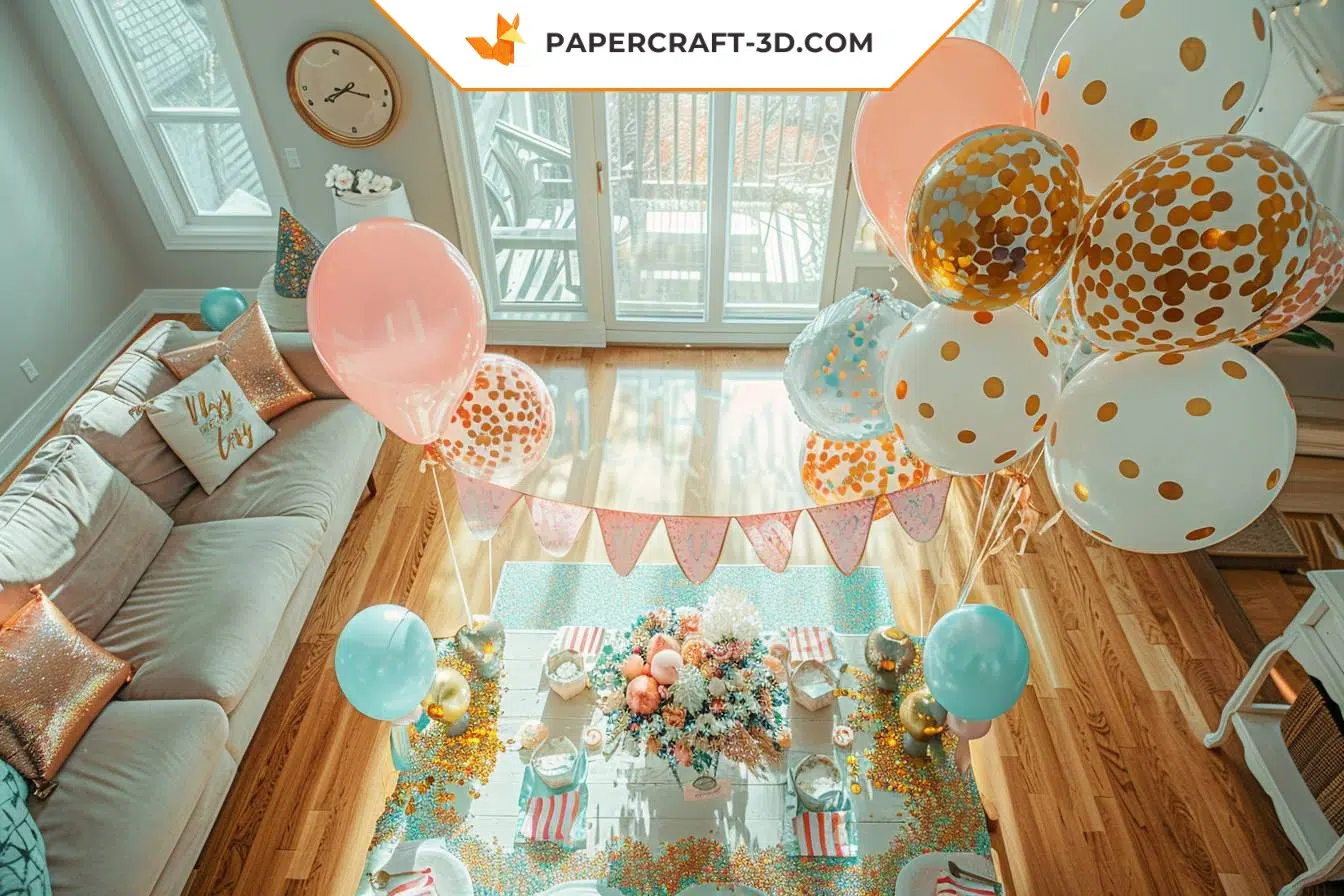 ¿Cuánto tiempo se necesita para hacer una decoración de cumpleaños DIY?
