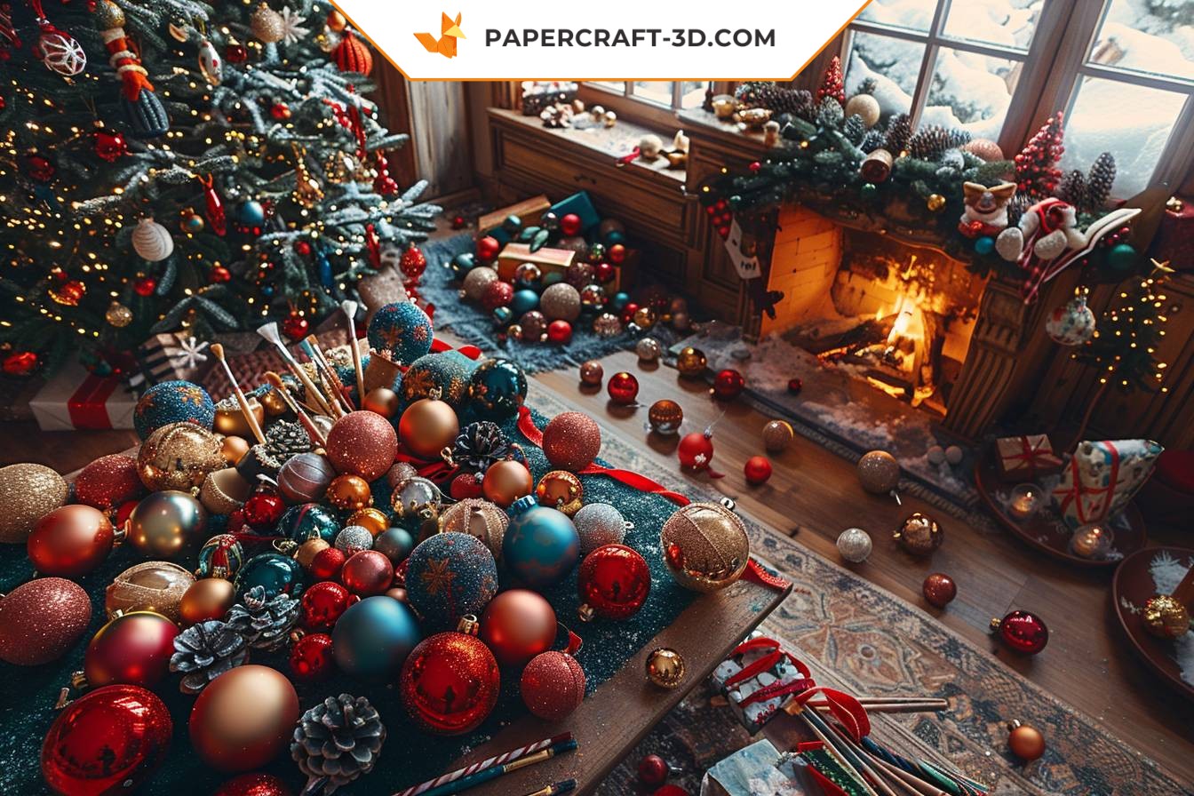 How do I choose colors for my Christmas decorations?