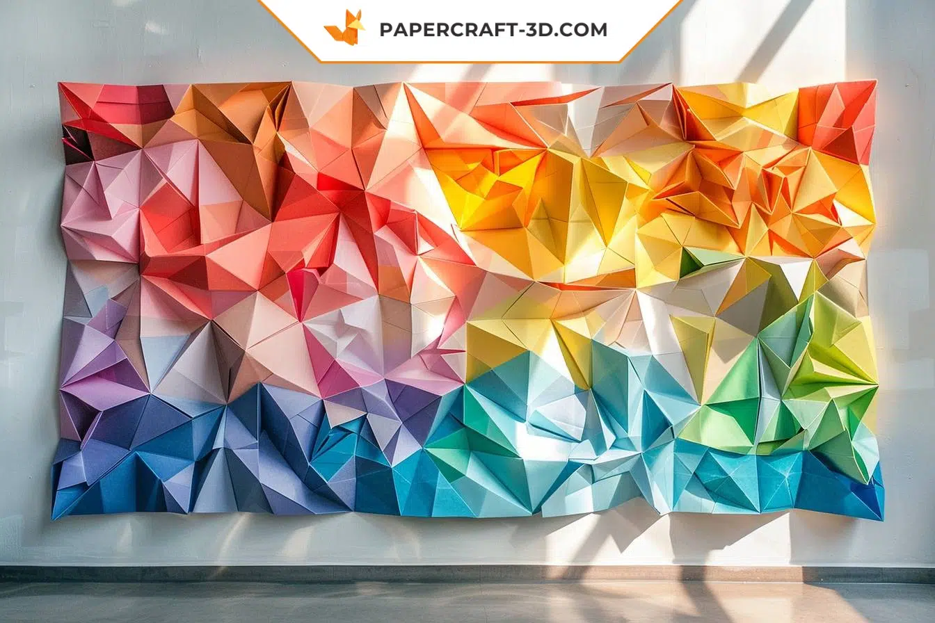 Comment réaliser une décoration murale en papier ?