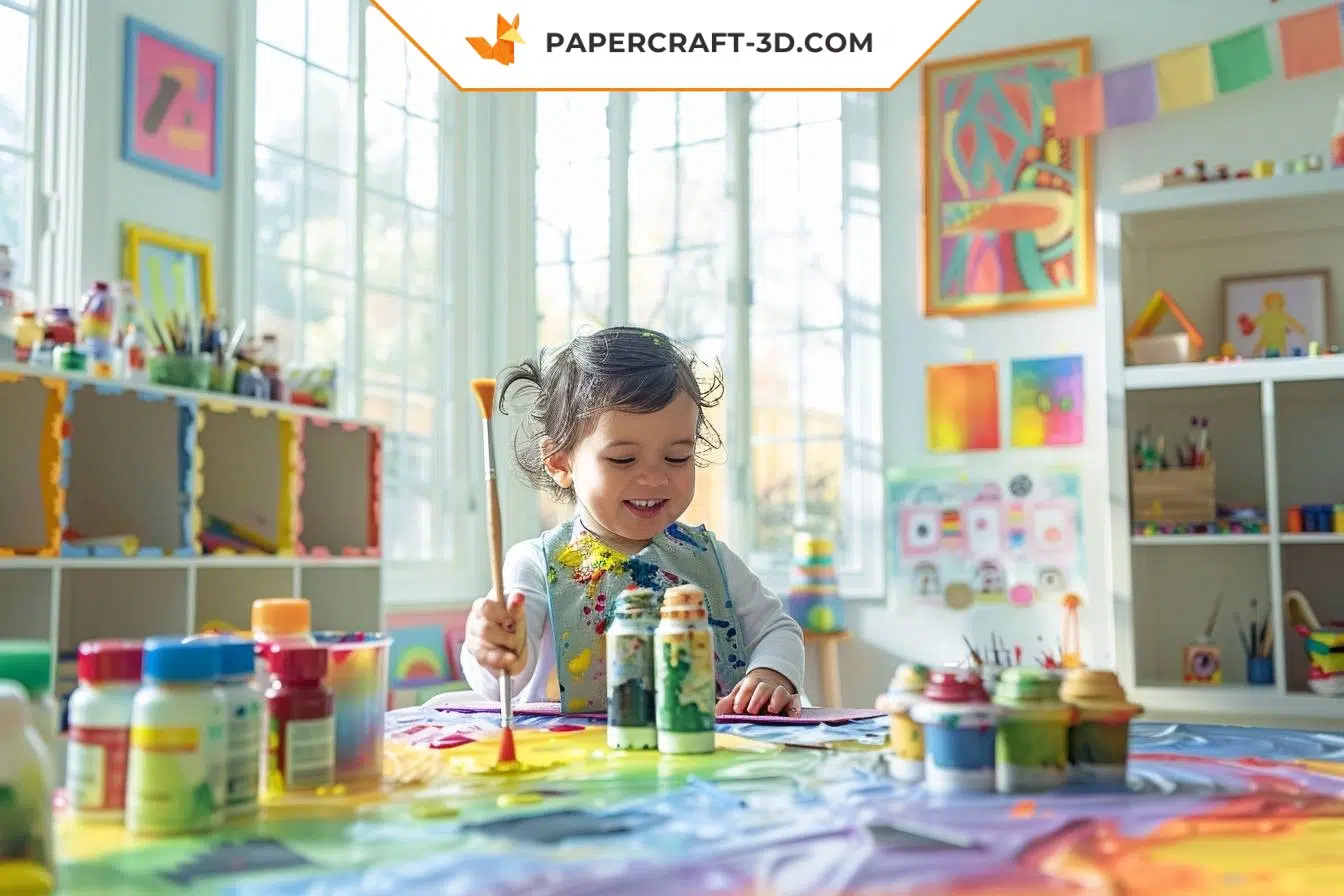 ¿Cómo organizar un taller de arte para niños en casa?