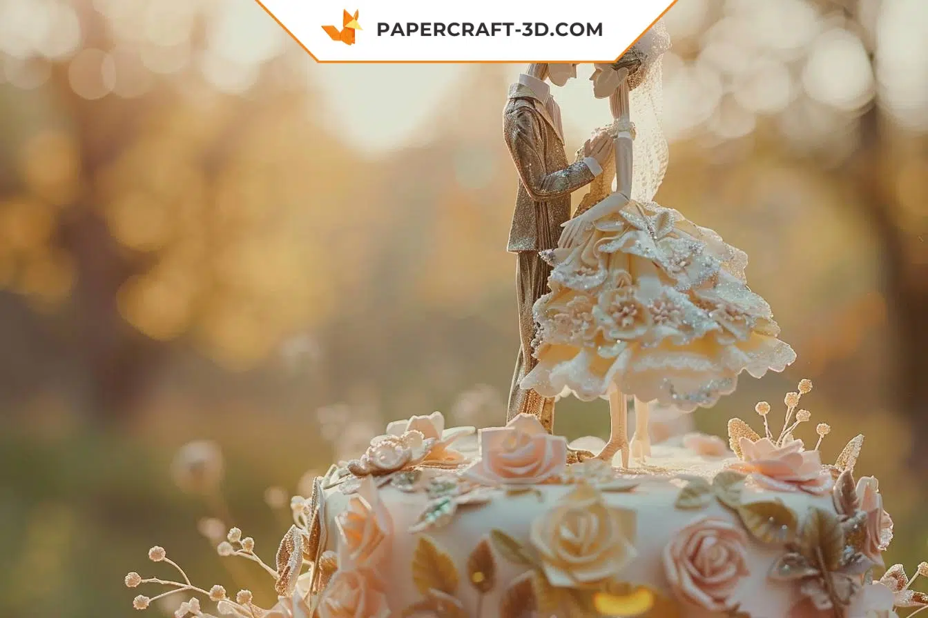 Como usar os produtos da papercraft-3d.com na minha decoração de casamento DIY?