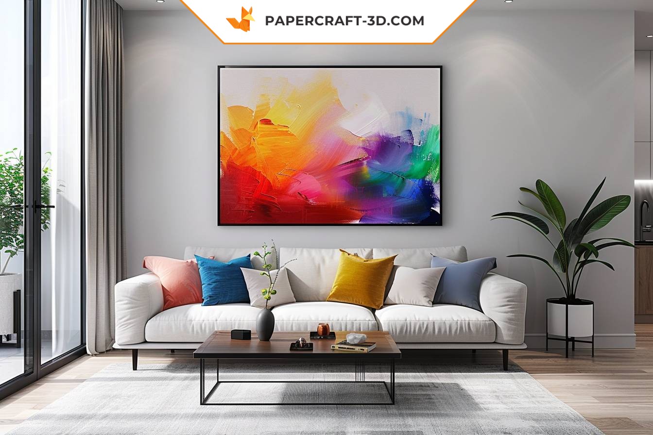 Living room wall decoration Living room wall decoration