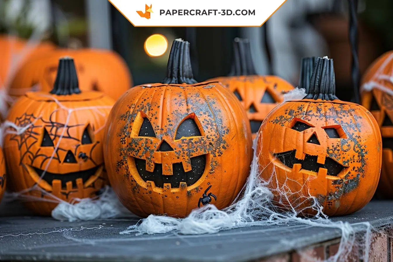 Eenvoudige Halloweenversieringen om zelf te maken