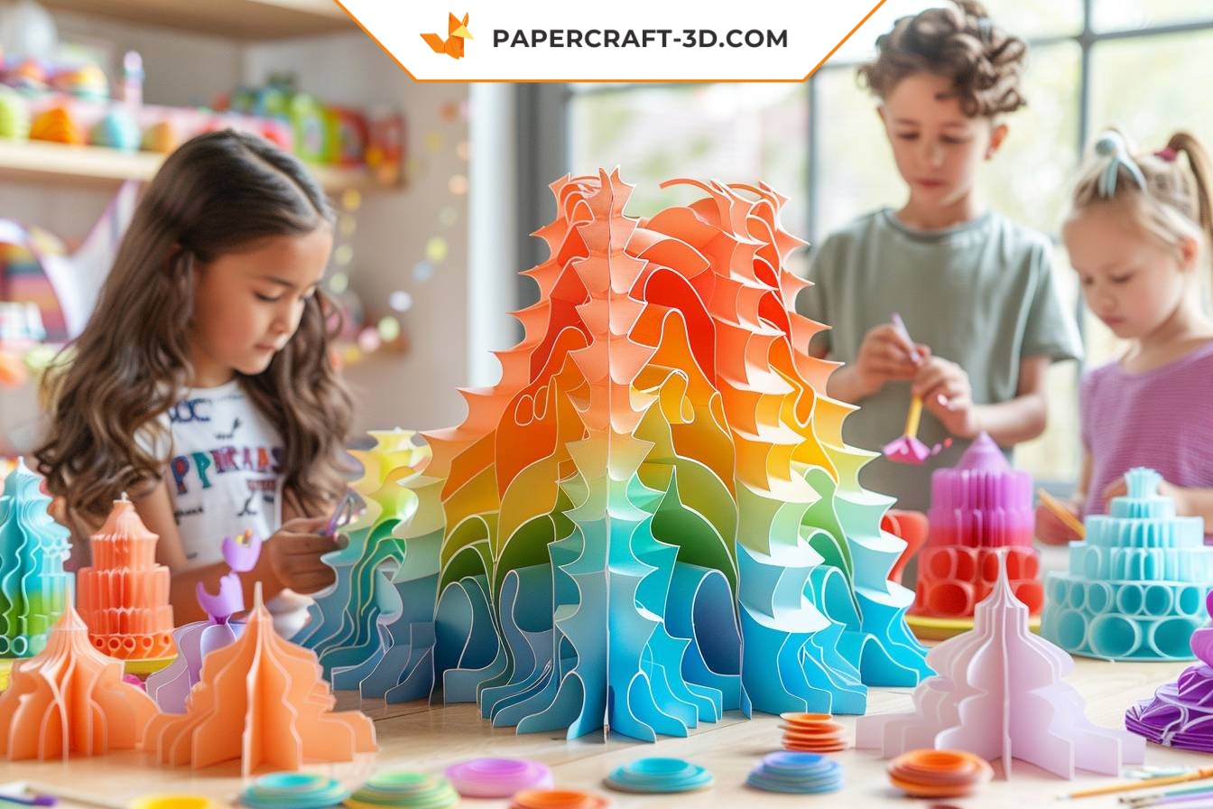 Embrace the world of 3D paper with Papercraft-3d.com