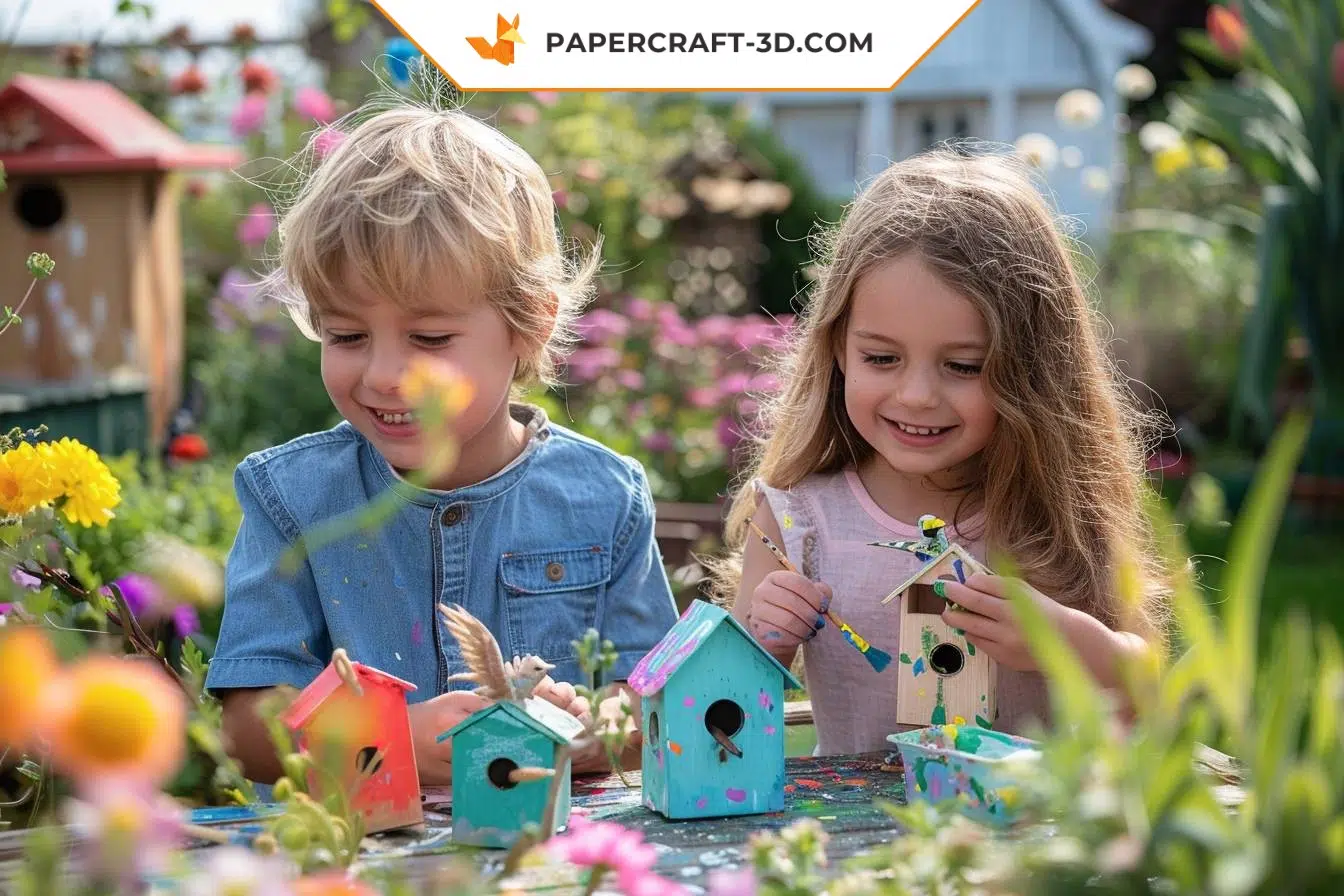 Posso realizzare progetti DIY di decorazione da giardino con i bambini?
