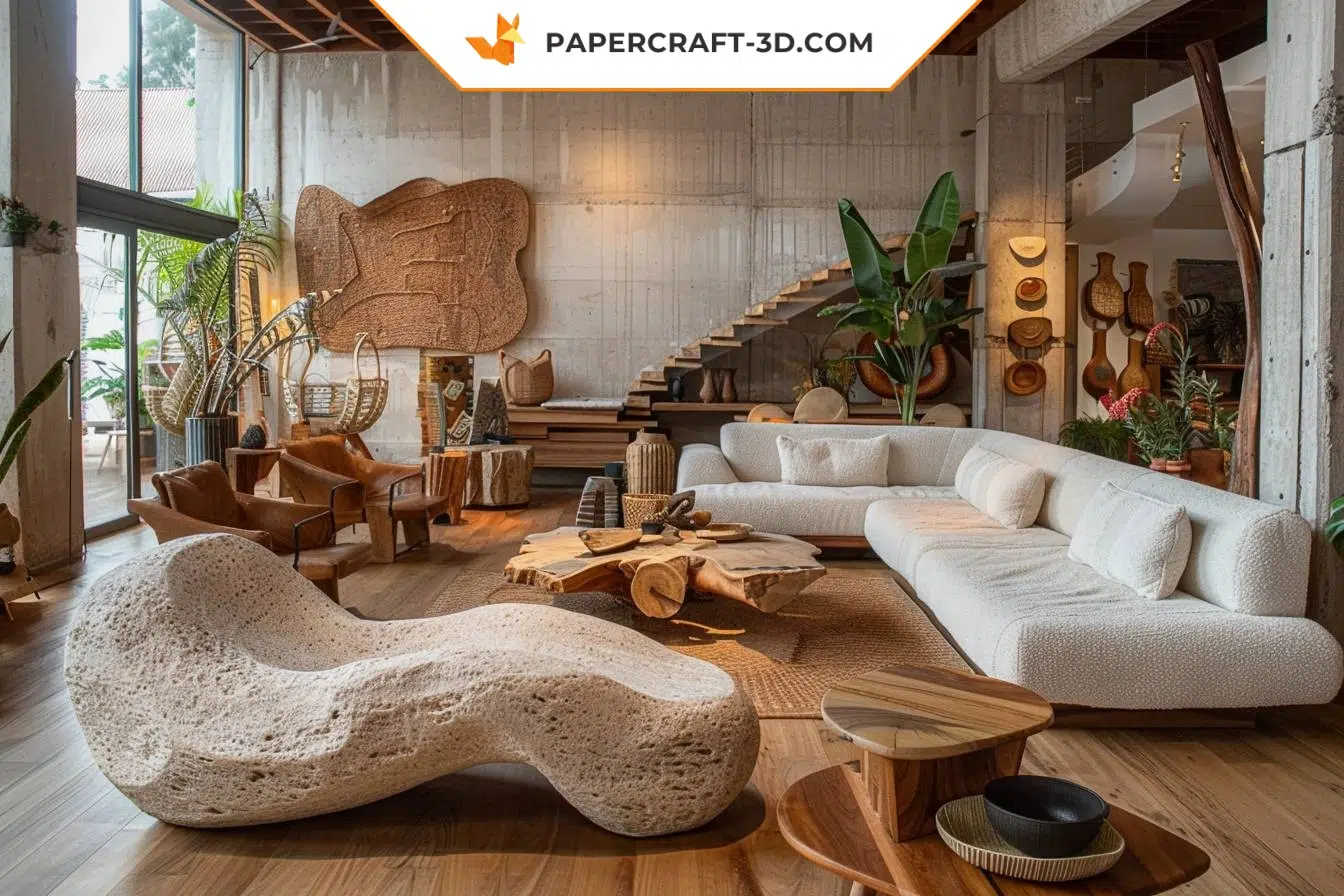 O que é decoração de interiores moderna artesanal?