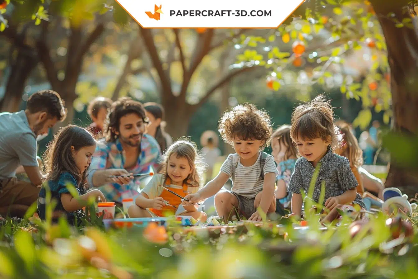 What kind of creative activities can you do outdoors during the vacations?