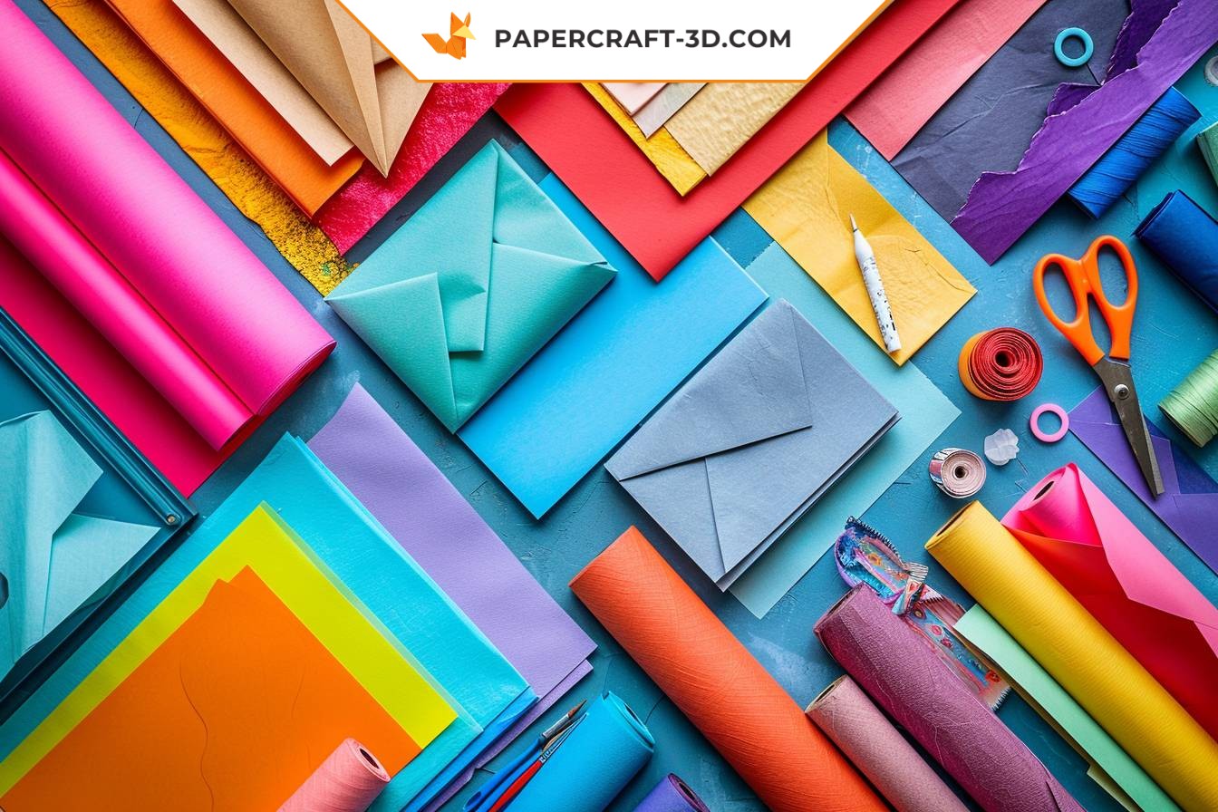 Types of paper for creative activities