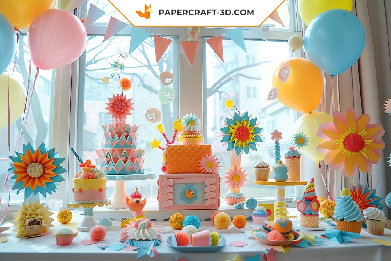 Enhance your parties with Papercraft-3D.com
