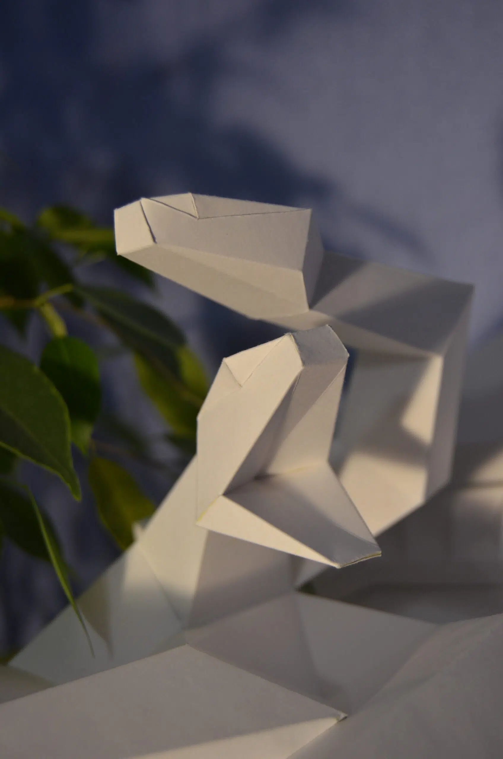 Méduse Gorgone papercraft 3D, weergave 13