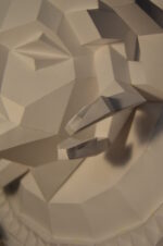 Papercraft of Medusa Gorgon in 3D origami