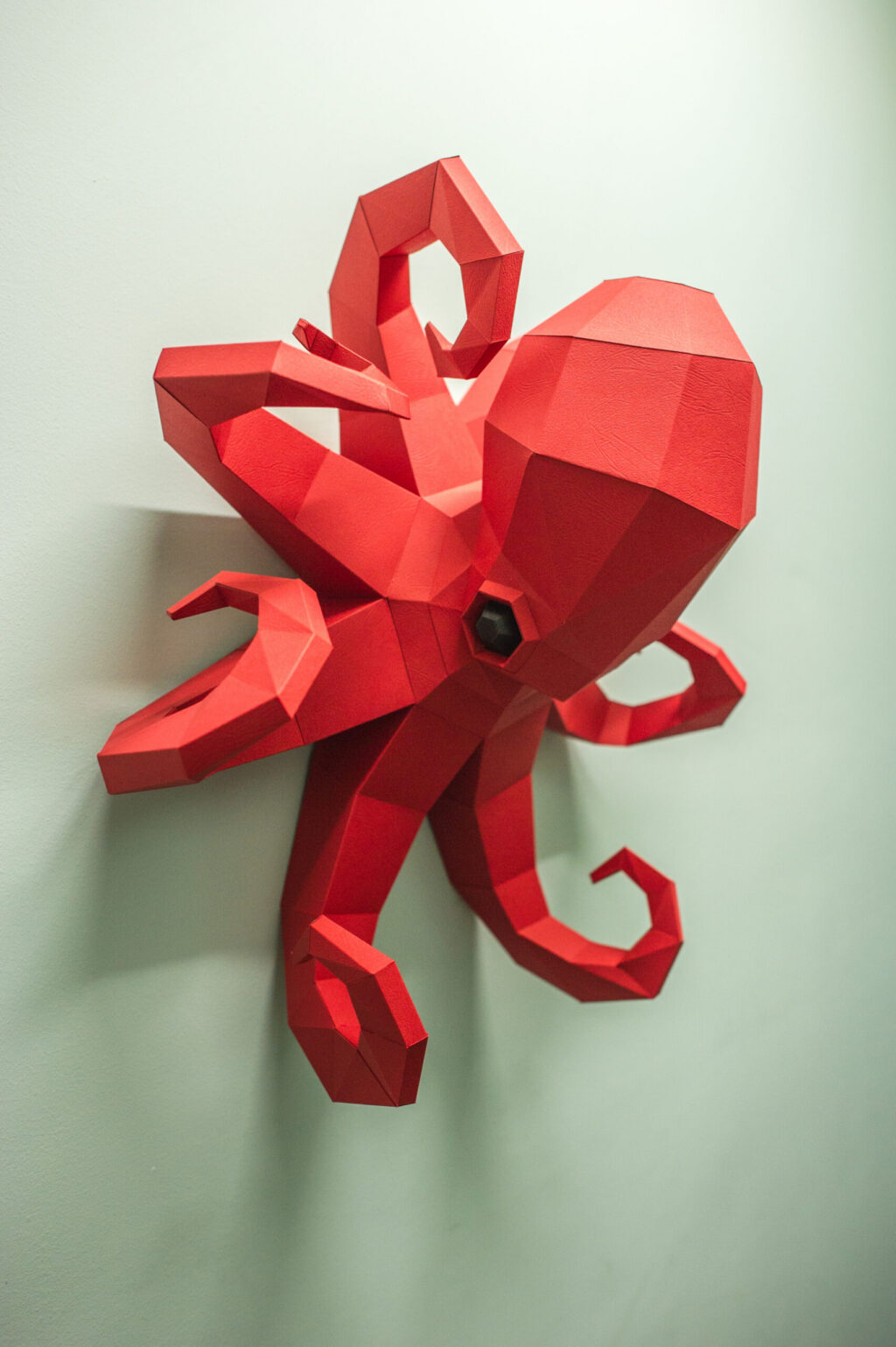 Giant Wall Octopus Papercraft in Origami
