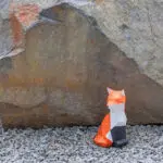 Papercraft Little Fox in Origami