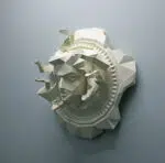 Méduse Gorgone papercraft 3D, weergave 8