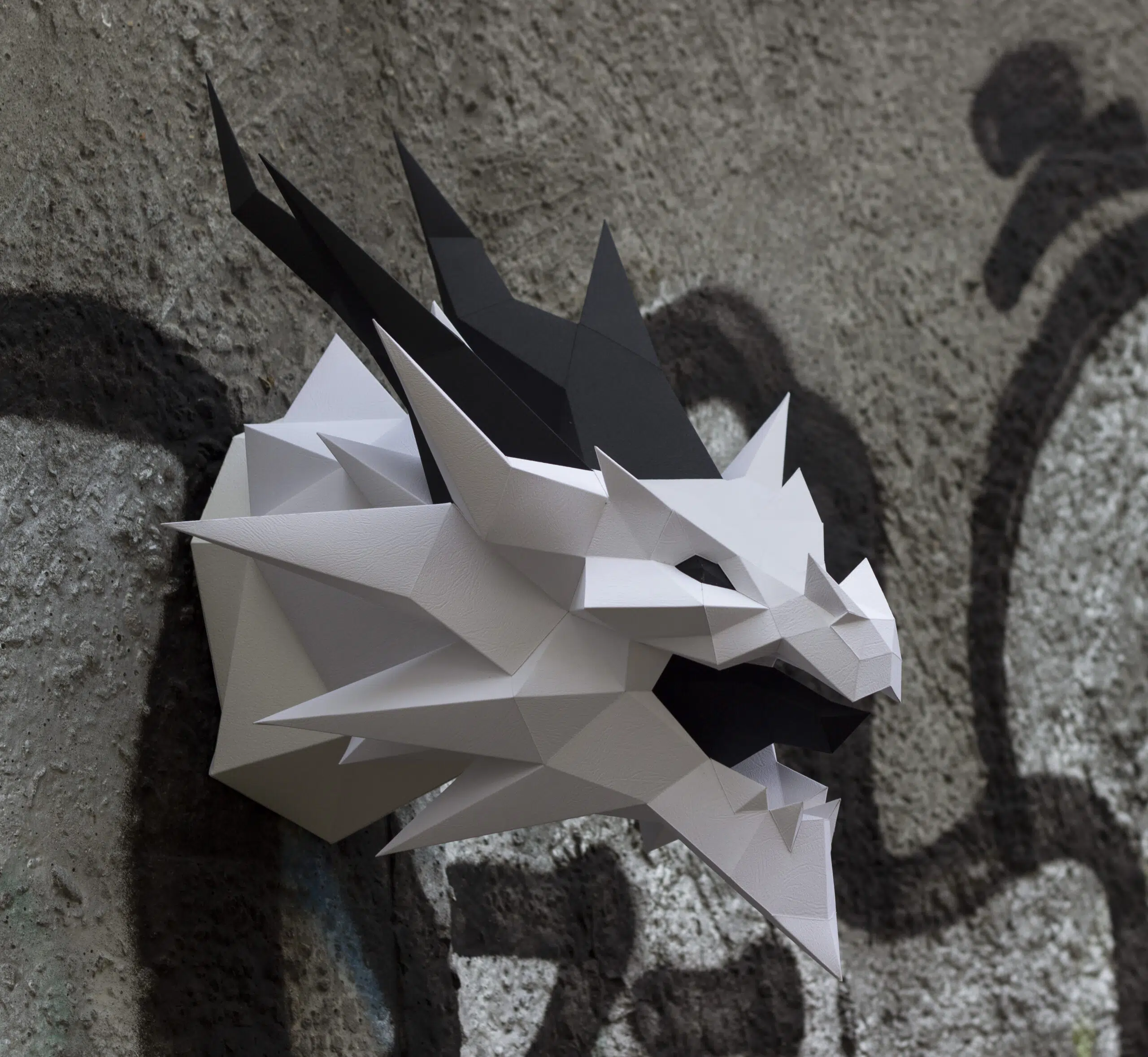 Smaug 3D origami draak, weergave 15