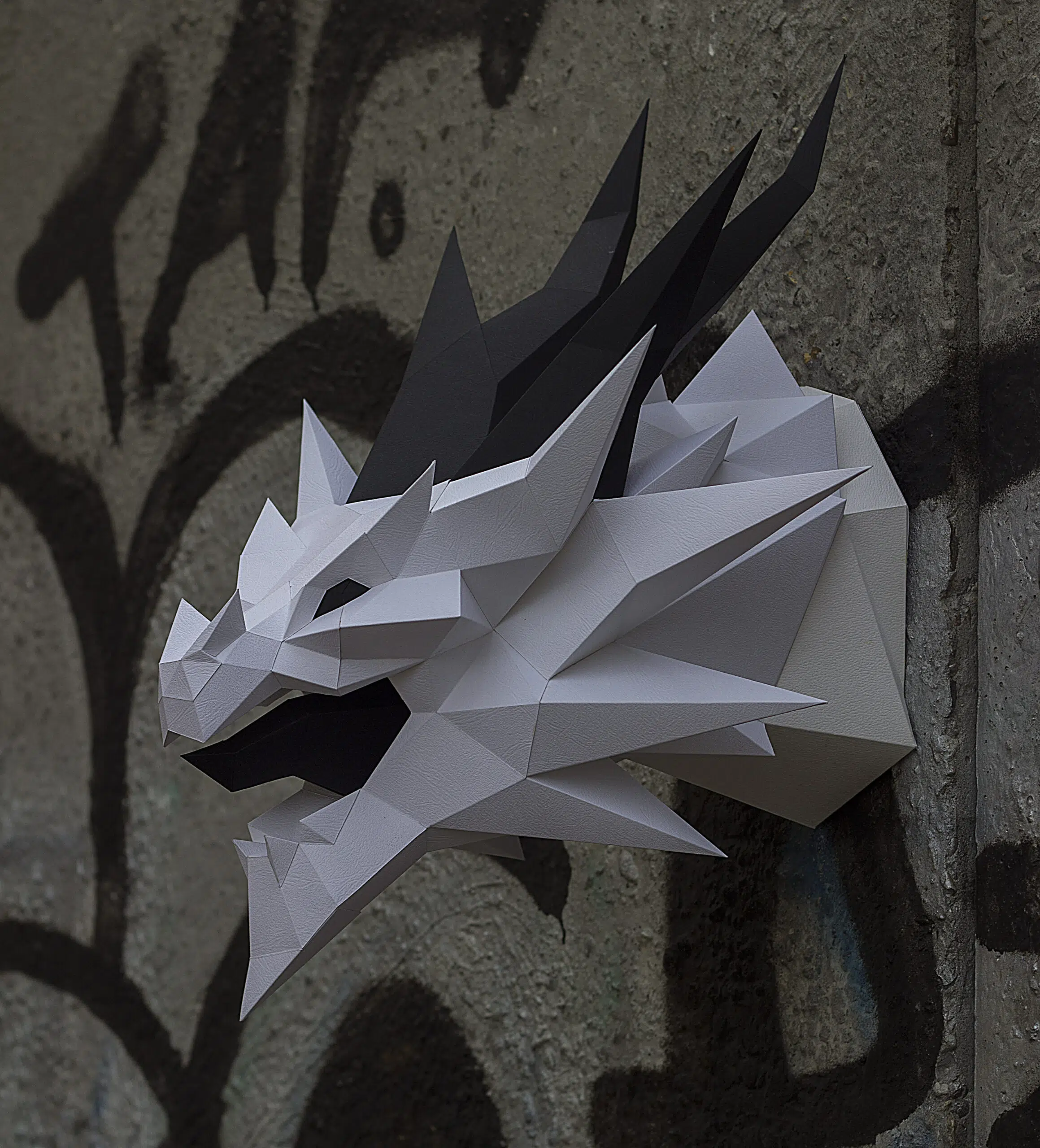 Smaug 3D origami draak, weergave 6