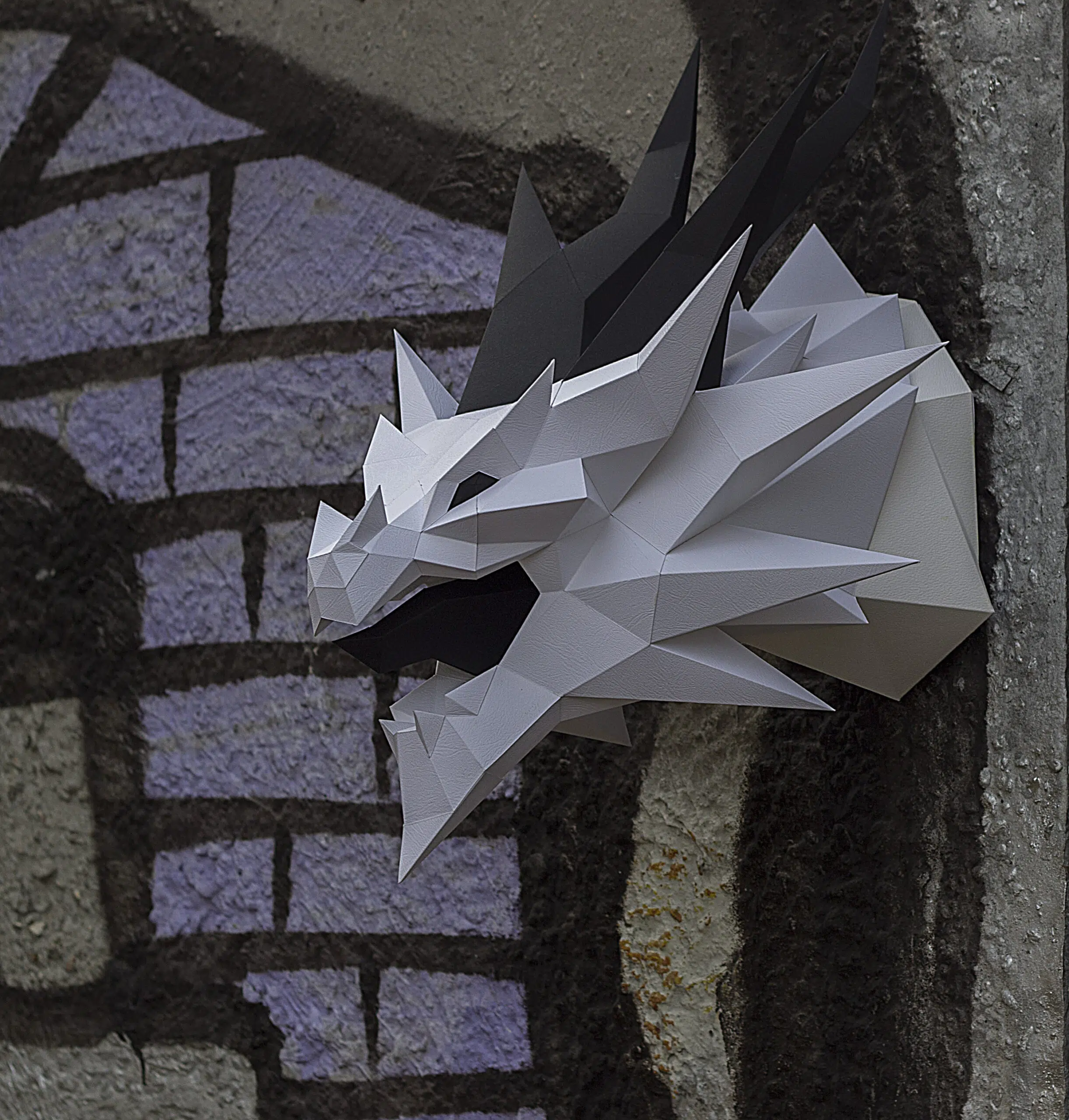 Smaug 3D origami draak, weergave 7