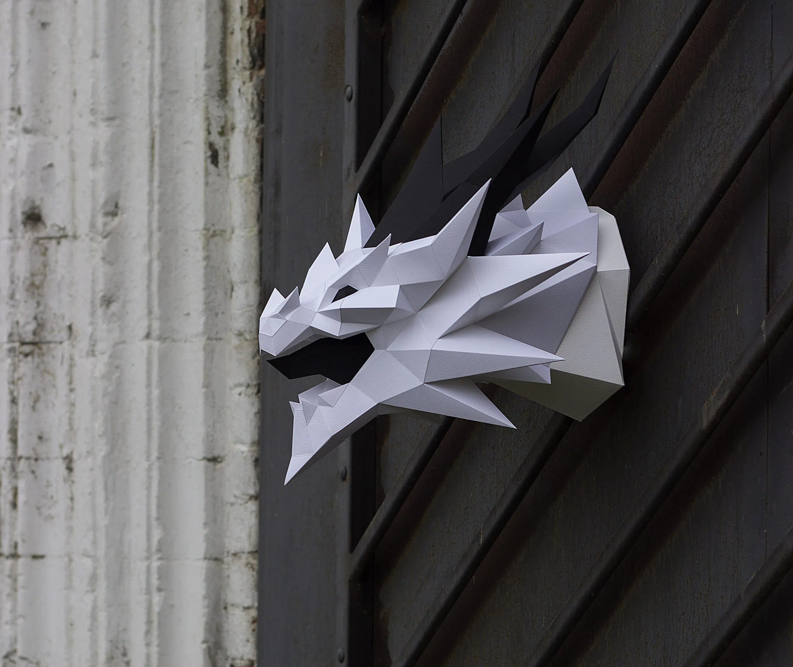 Smaug 3D origami draak, weergave 9