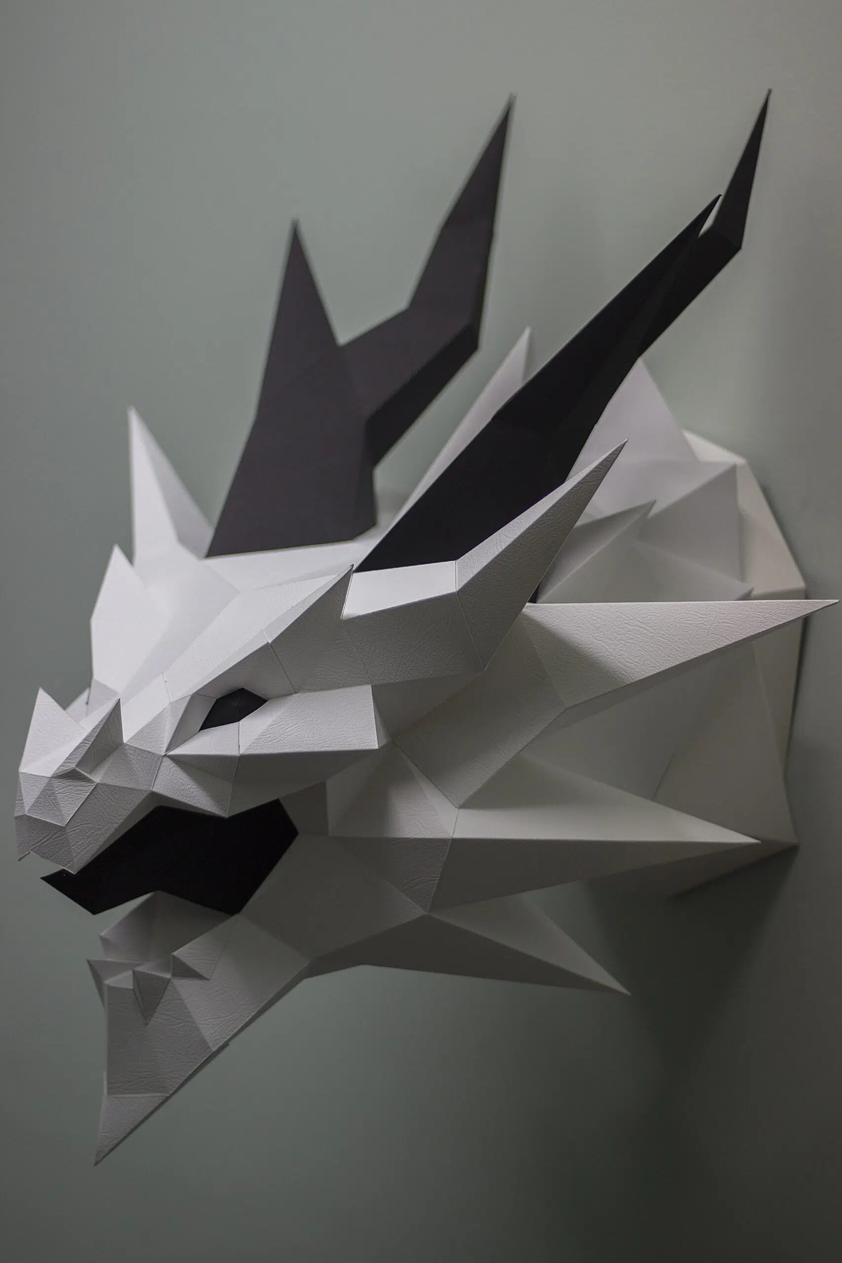 Smaug 3D origami draak, weergave 11
