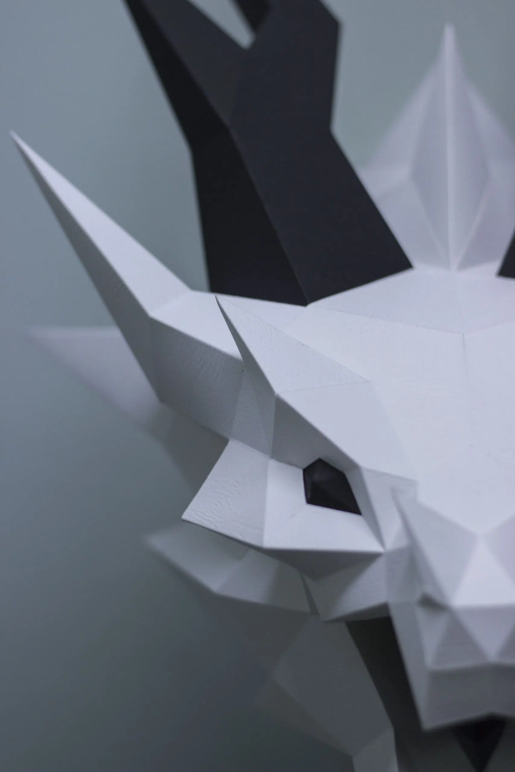 Smaug 3D origami draak, weergave 12