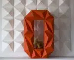 Todos os números em papercraft 3D