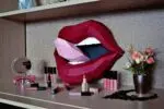 Rolling Stones-lippen papercraft 3D, weergave 14