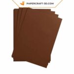 Papercraft brown paper 160g A4 for origami