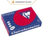 Papercraft red currant paper for origami