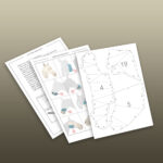 Papercraft cabeza de caballo en origami