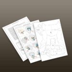 Papercraft Tiger-Trophäe in 3D-Origami