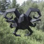 Papercraft Kraken-Oktopus aus Origami