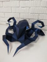 Papercraft Kraken octopus in origami