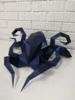 Papercraft Kraken-Oktopus aus Origami