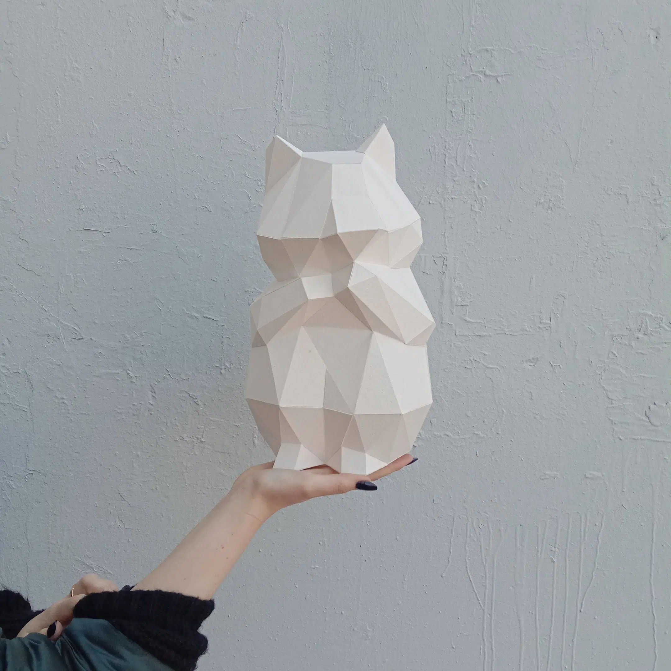 Hamster papercraft 3D, weergave 4
