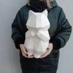 Hamster papercraft 3D, weergave 5