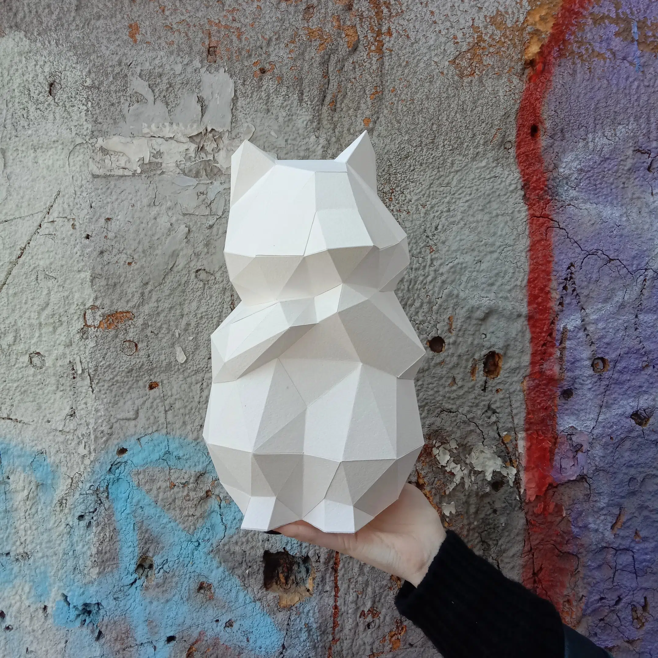 Hamster papercraft 3D, weergave 7