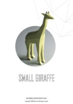 Papercraft animaux d'Afrique en origami 3D - Pack 4-en-1