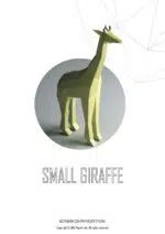 Papercraft Afrikaanse dieren in origami 3D - Pakket 4 - in - 1, weergave 8